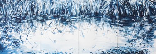 Coastal Sanctuary by artist Robyn Pedley @bobbiepgallery